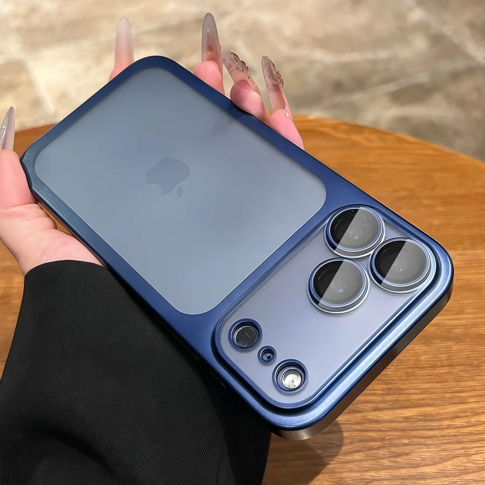 Official Ultra-thin Phone Case for iPhone 17 Air 16E 14 15 16 13 Pro Max Plus 16Pro 17Pro Max Matte Shockproof Protector Cover