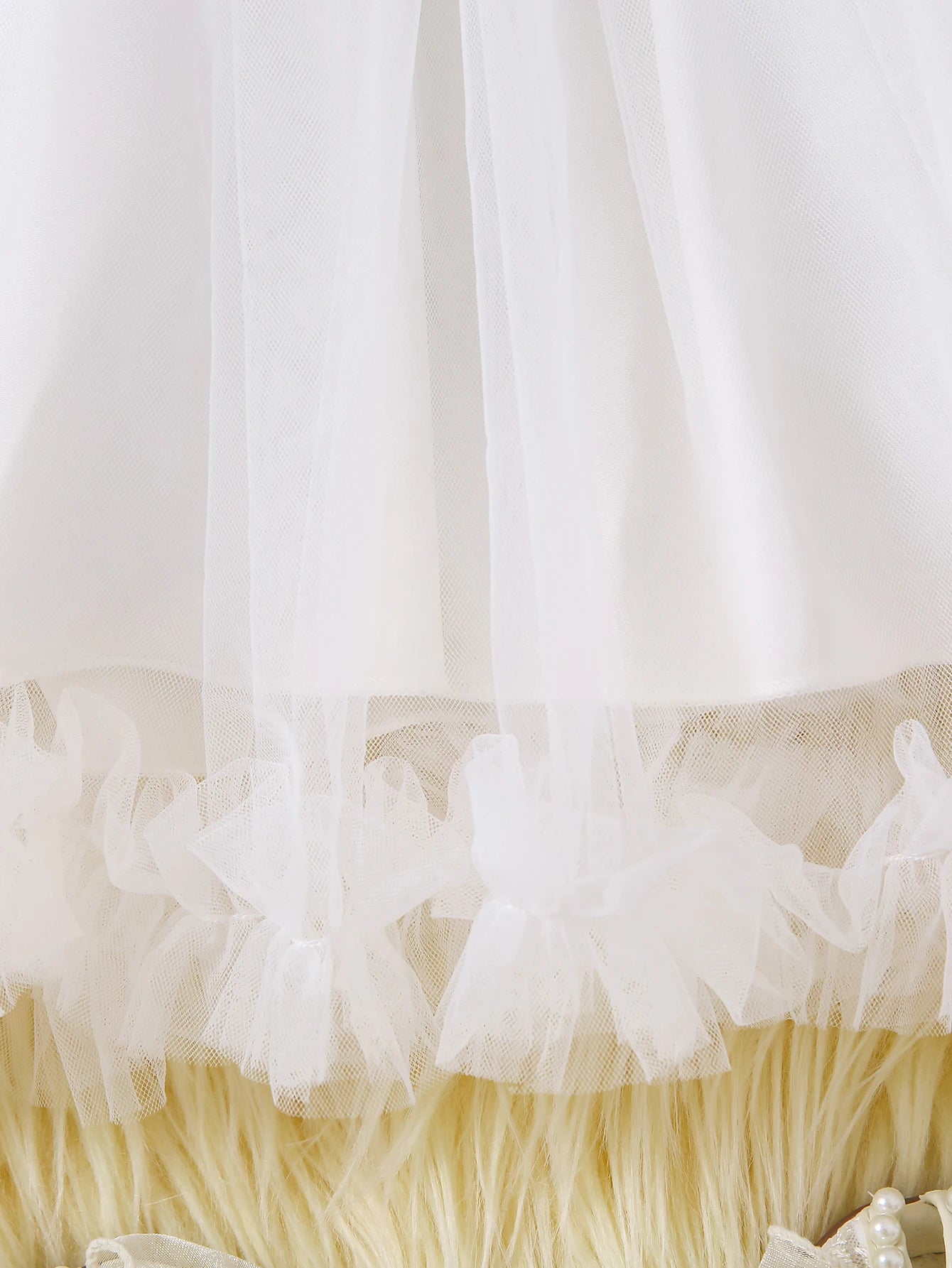 Girls summer simple generous gauze skirt fashion three-dimensional flowers round neck vest with zipper fit dress