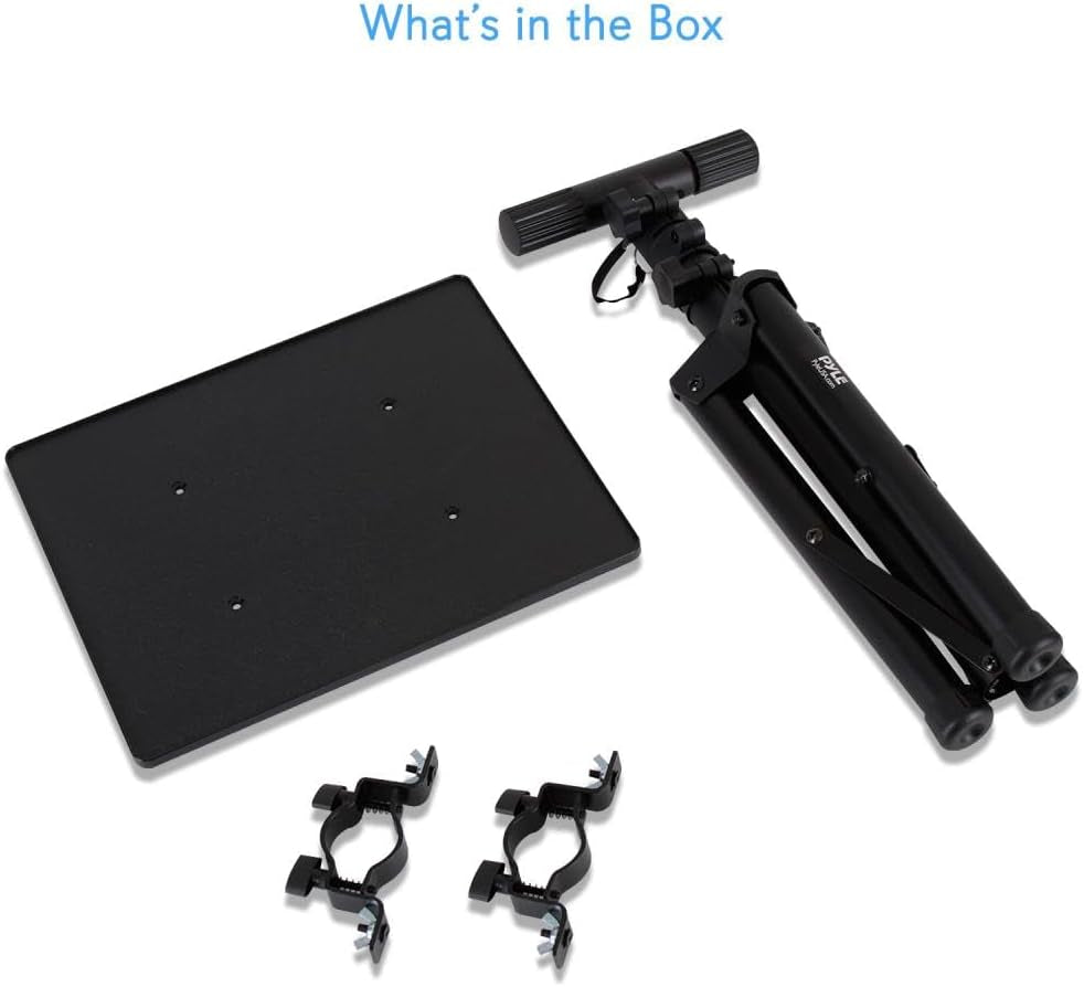 -PRO Universal Laptop Projector Tripod Stand - Computer, Book, DJ Equipment Hold