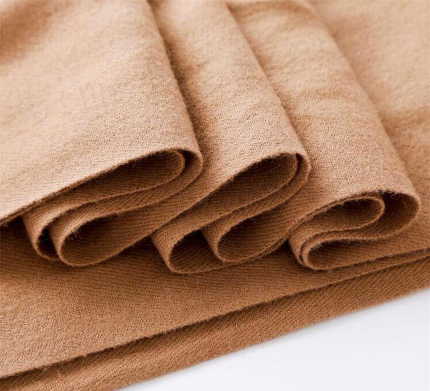 Mens Womens Oversize 100% Cashmere Scotland Wool Blanket Shawl Wrap Solid Scarf