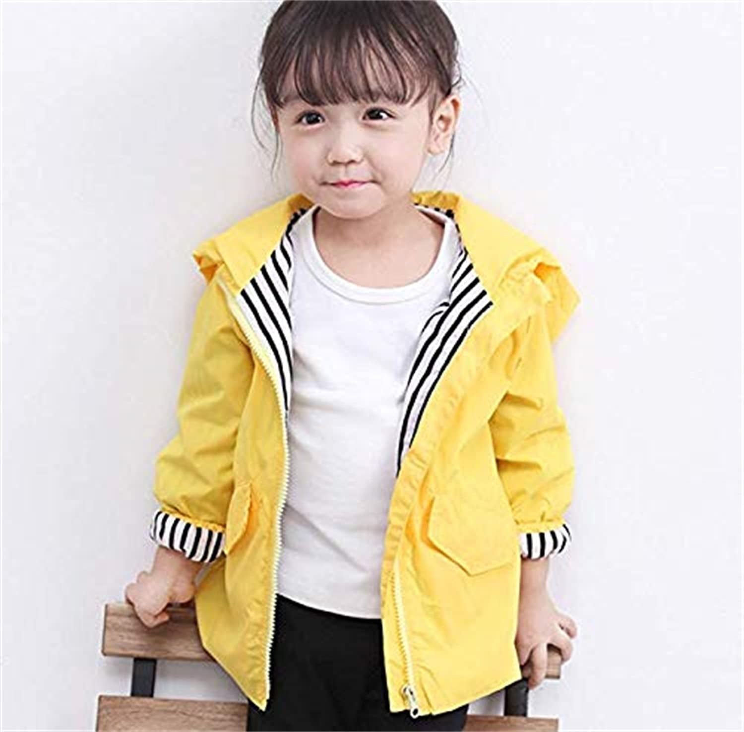 Toddler Duck Rain Jacket - Cute Cartoon Animal Hoodie for Boys and Girls, Ideal for Fall and Winter School Outfits