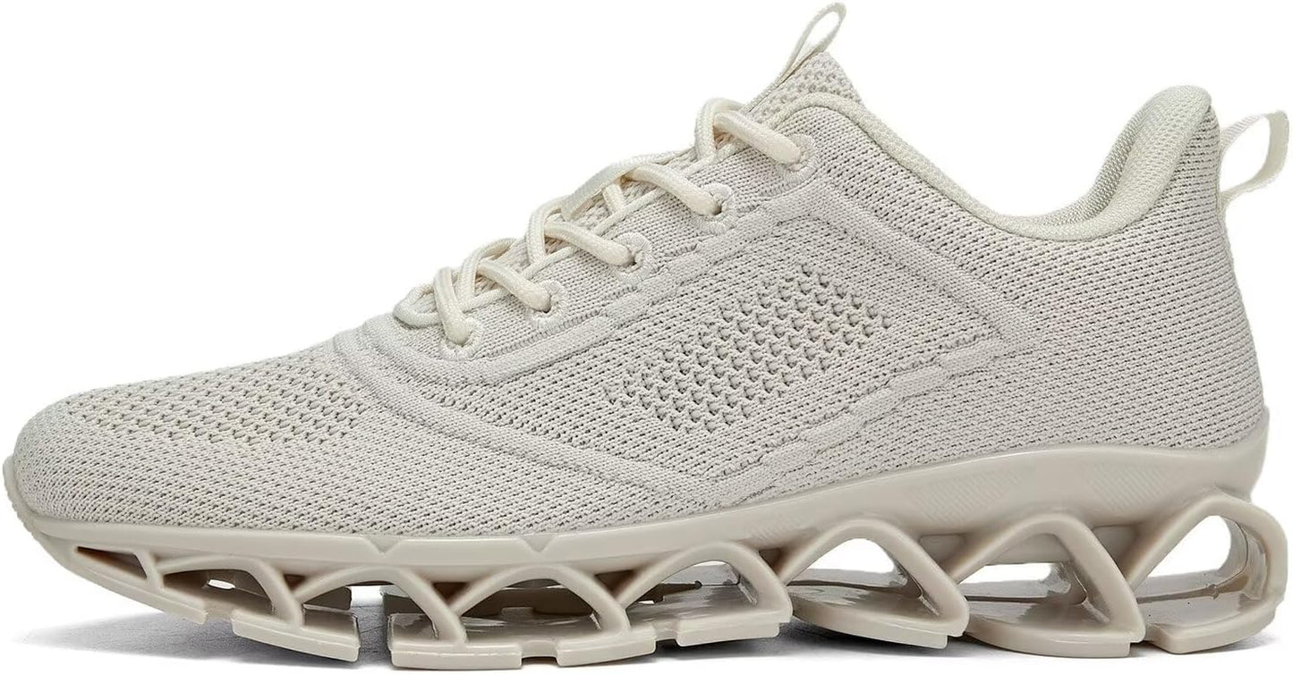 Womens Walking Shoes Fashion Running Tennis Blade Sneakers Mesh Breathable Athletic Sport Gym