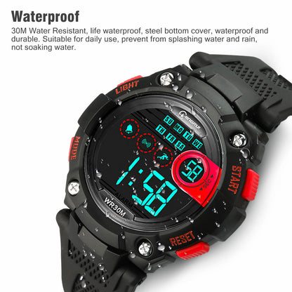 Kids LED Digital Electronic Watch Waterproof Children Boy Girl Sports Wristwatch