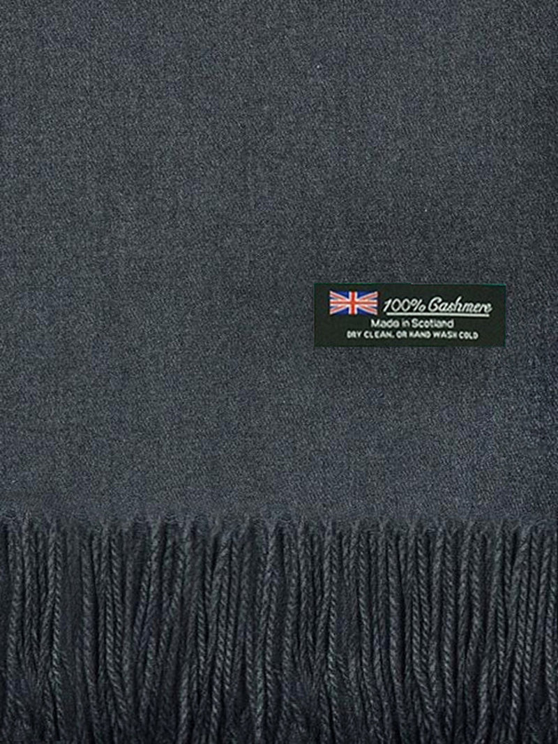 Mens Womens Oversize 100% Cashmere Scotland Wool Blanket Shawl Wrap Solid Scarf
