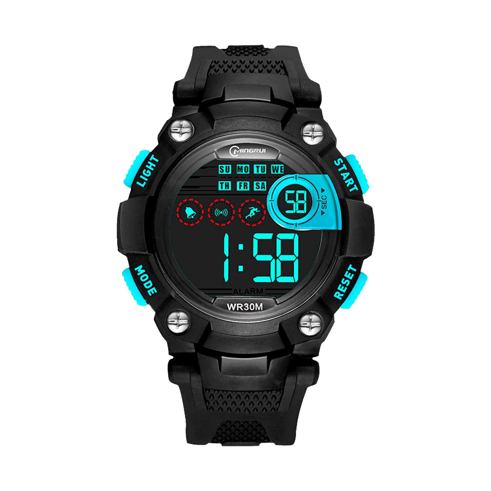 Kids LED Digital Electronic Watch Waterproof Children Boy Girl Sports Wristwatch