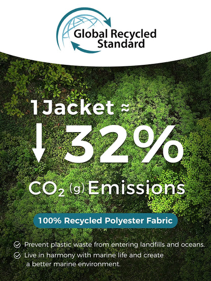 Stylish  Women's Plus Size Waterproof Quilted Puffer Coat - Perfect for Snowy Days, Navy XL