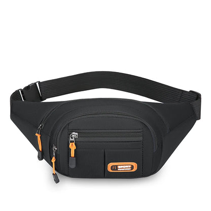 Versatile Mobile Waist Bag for Men & Women - Large Capacity, Splash-Proof, Durable for Business & Construction Use