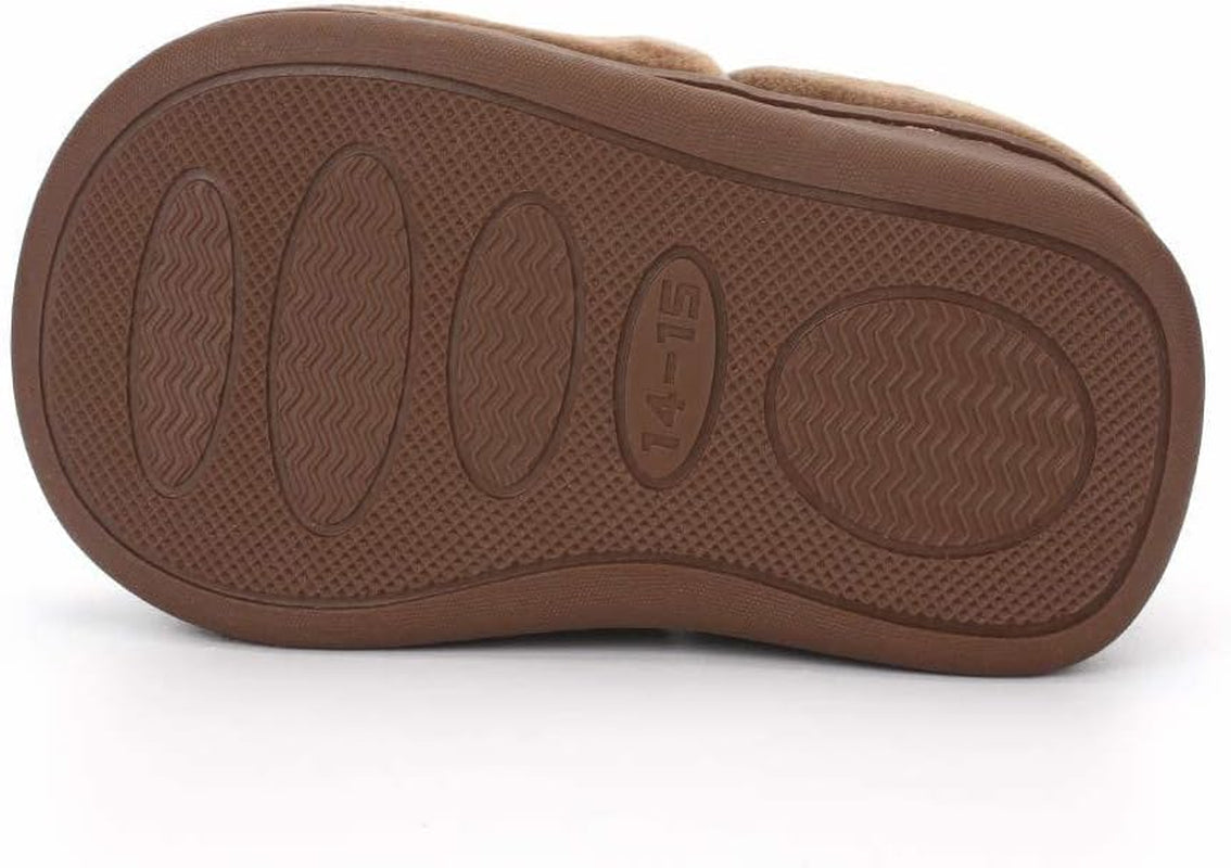 Girls' Plush Cartoon Slippers with Memory Foam - Cozy Winter House Shoes for Kids