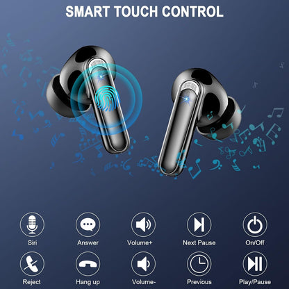 Wireless Earbuds, Bluetooth 5.3 Headphones, Ear Buds Wireless Earbuds Bluetooth