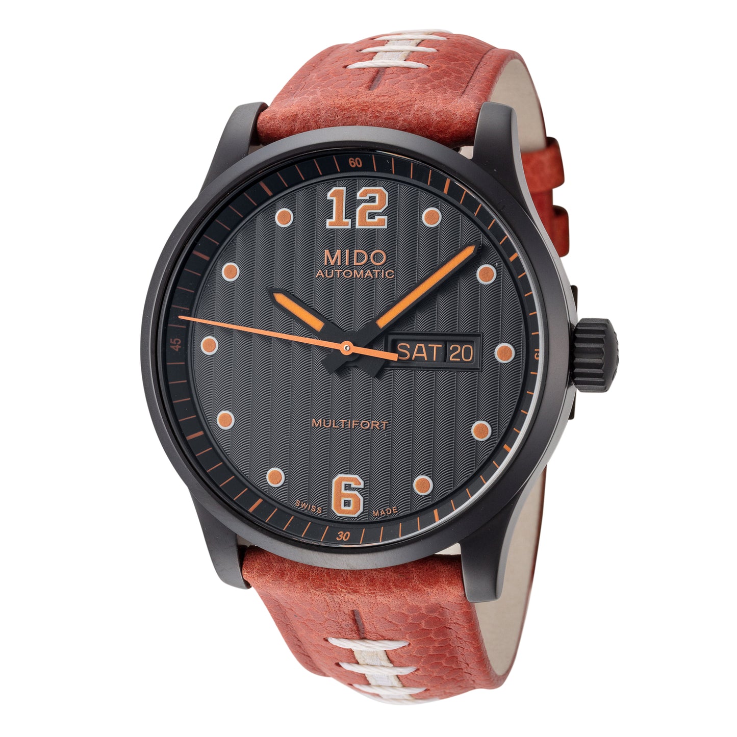 Mido Men'S M0054303605080 Multifort 42Mm Automatic Watch