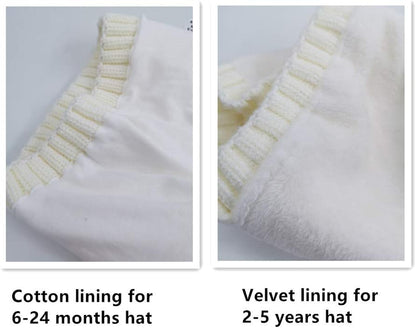 Unisex Infant and Toddler Winter Hat and Scarf Set