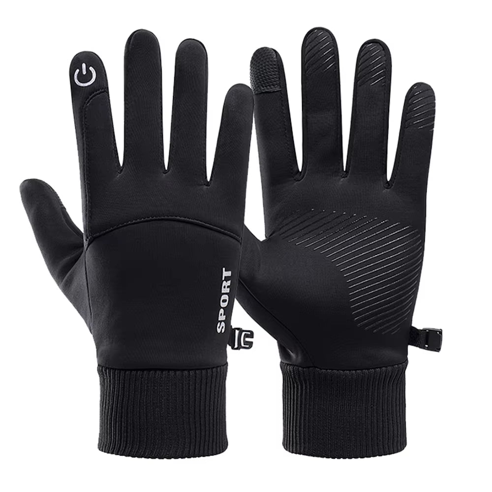 Winter Waterproof Men'S Gloves Touchscreen Windproof Sports Fishing Driving Motorcycle Ski Non-Slip Warm Cycling Women Gloves