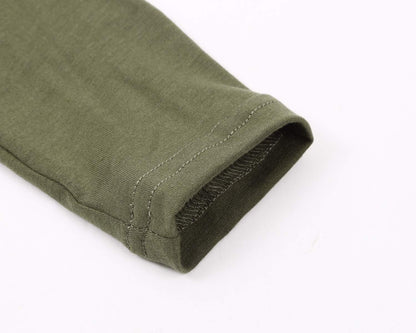 Girls' Casual Knot Front Long Sleeve Tunic Blouse T-Shirt, Sizes 4-13