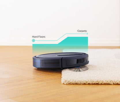 25C Wi-Fi Robot Vacuum - Ultra Quiet, Slim Design, Perfect for Pet Hair Removal!
