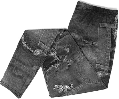 Kmystic Women'S Cotton Blend Basic Workout Fun Printed Leggings