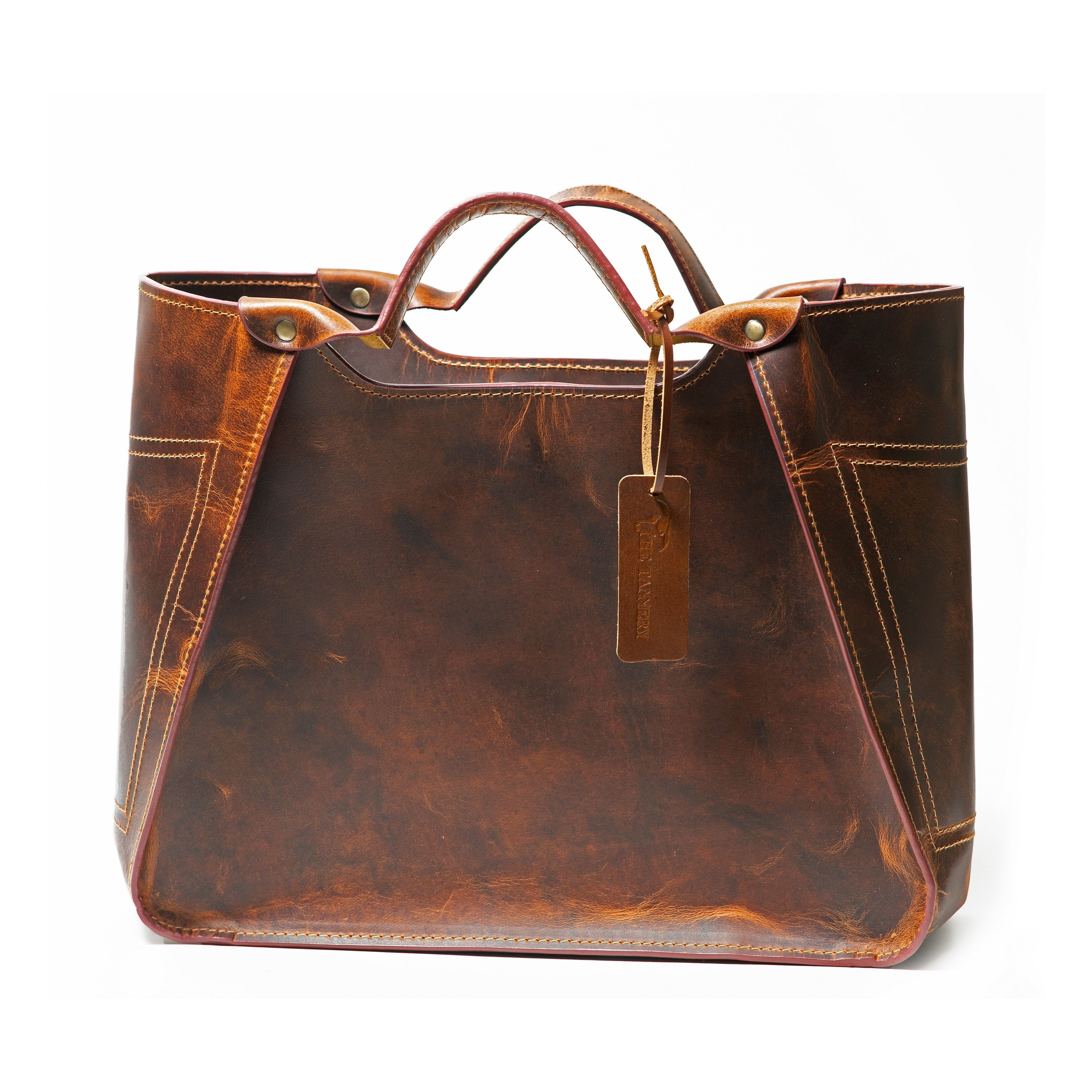 Luxurious Genuine Leather Travel Handbag - Stylish Designer Shoulder Tote for Women