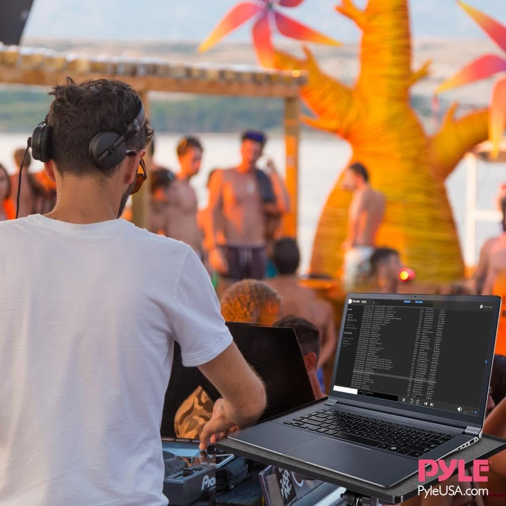 -PRO Universal Laptop Projector Tripod Stand - Computer, Book, DJ Equipment Hold