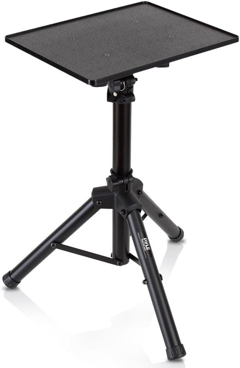 -PRO Universal Laptop Projector Tripod Stand - Computer, Book, DJ Equipment Hold