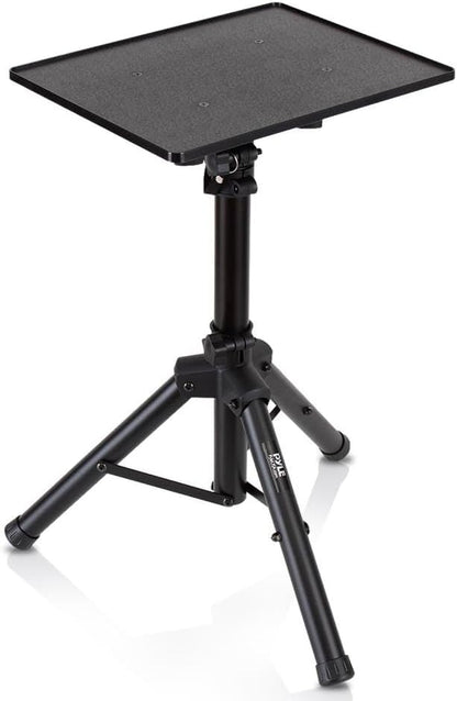 -PRO Universal Laptop Projector Tripod Stand - Computer, Book, DJ Equipment Hold