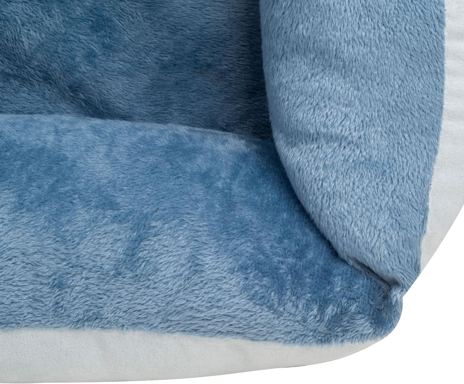 Orthopedic Rectangle Bolster Pet Bed for Dogs, Medium 25x21 Inches, Blue with Orthopedic Insert by  (HCT-ORT-BLUE)