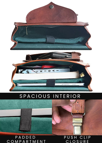 Stylish Vintage Leather Crossbody Sling Bag for Women - Perfect Travel Tote & Hobo Messenger Purse by