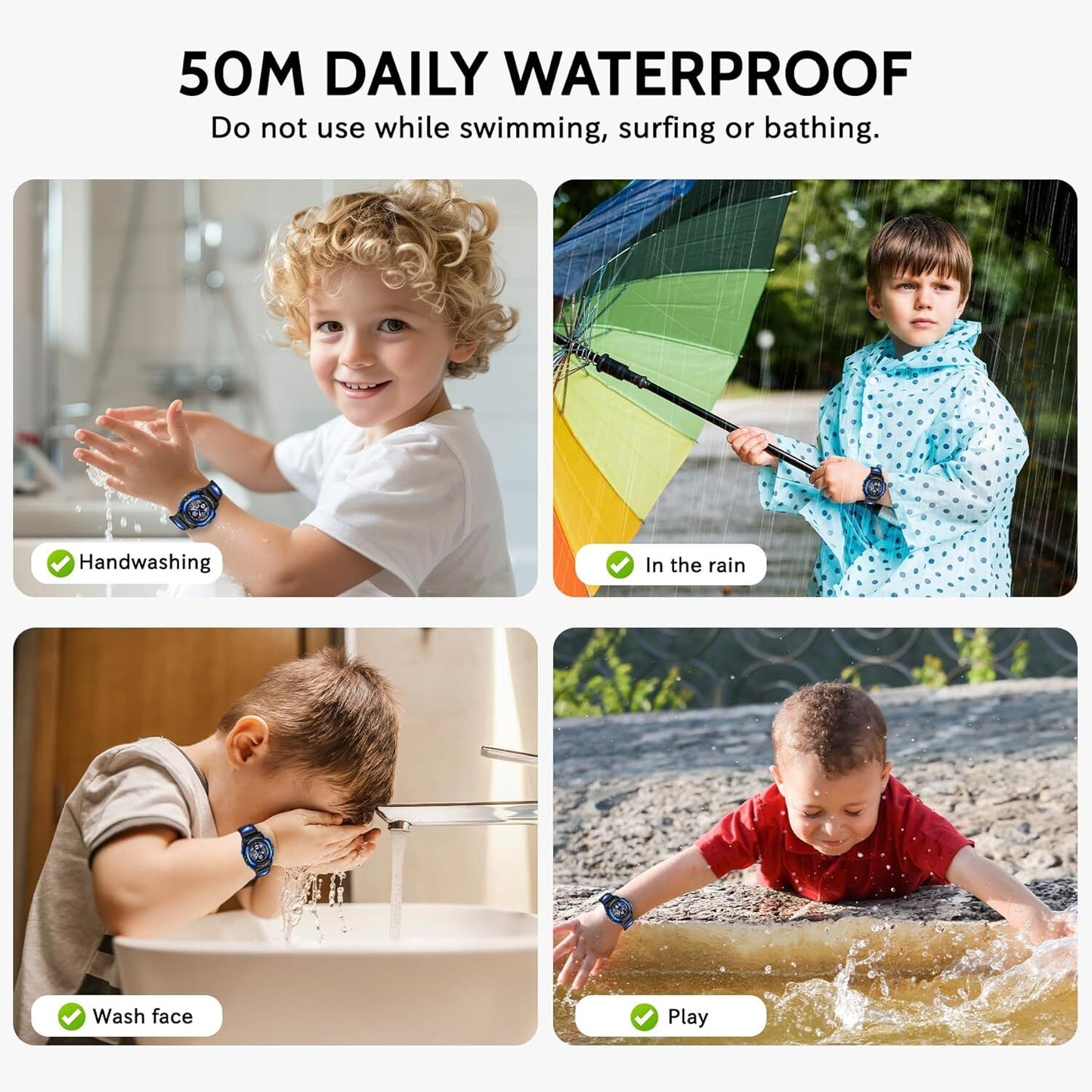 Kids Watch, Boys Watches Ages 5-15, Analog Digital Watch for Kids Watch Boys Gir