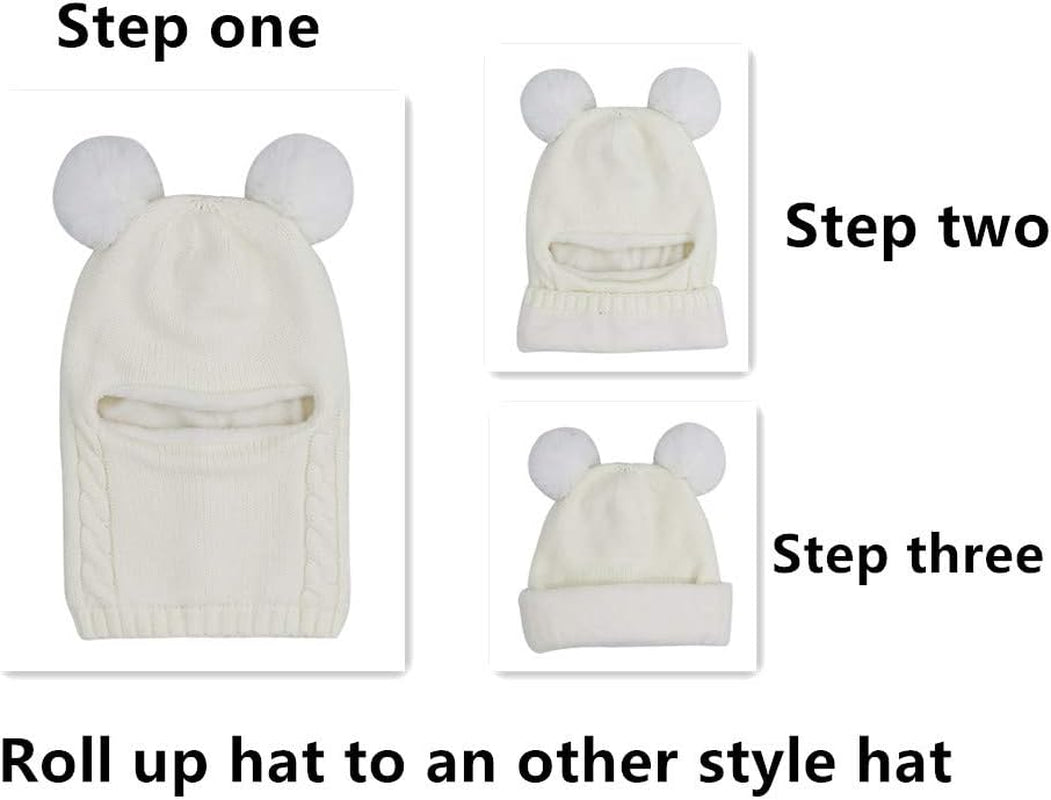 Unisex Infant and Toddler Winter Hat and Scarf Set
