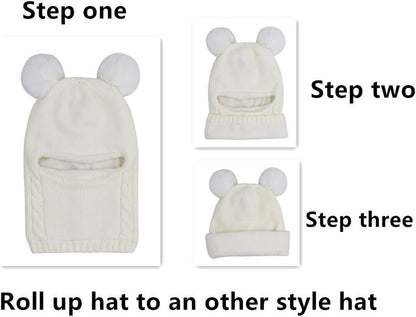 Unisex Infant and Toddler Winter Hat and Scarf Set