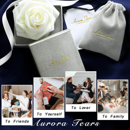 Elegant May Birthstone Jewelry Set for Women - Emerald Heart Necklace & Earrings in 925 Sterling Silver - Perfect Birthday & Mother's Day Gift