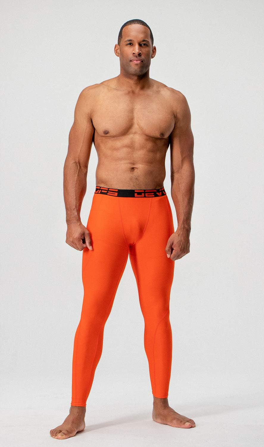 Men's Compression Athletic Leggings - Available in 2 or 3 Pack with Optional Pocket