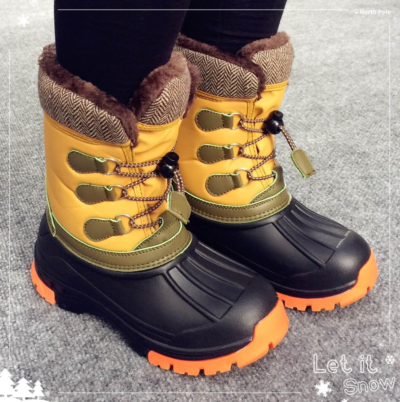 Nova Mountain Waterproof Winter Boots for Boys and Girls