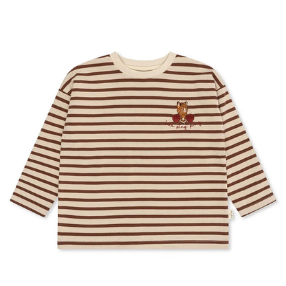 KS AW Kids Clothing Baby Boys Coat Embroidery Towel Cloth Zipper Jacket Pants Suits Girls Stripe Long Sleeve T Shirts Trousers