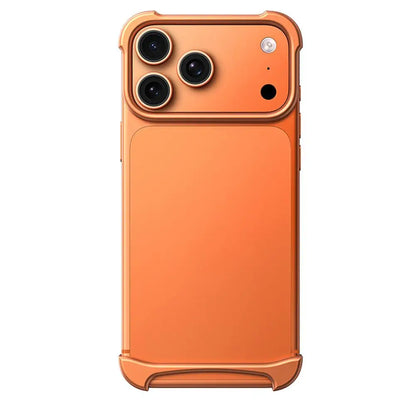 For IPhone 17 Series Aviation Aluminum Frameless Phone Case Shockproof And Scratch Resistant Breathable And Heat-dissipating