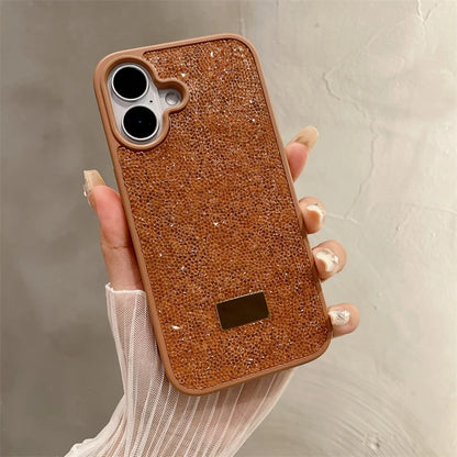 Luxury Shiny Diamond Phone Case For iPhone 17 16 15 14 Pro Max Plus 17Air 16E 13 12 11 Star Diamond Soft Rubber Protective Cover