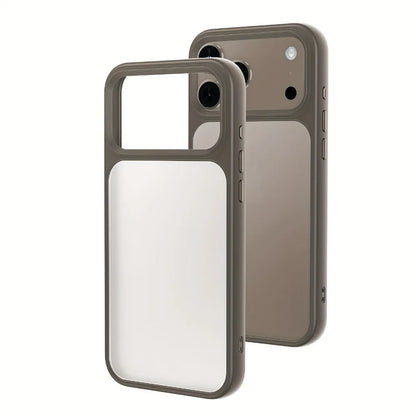 Translucent Matte Case For iPhone 17 17 Air 17Pro 17 Pro Max New Metal Buttons Skin Feel Shockproof Cover For iPhone17 Pro Max