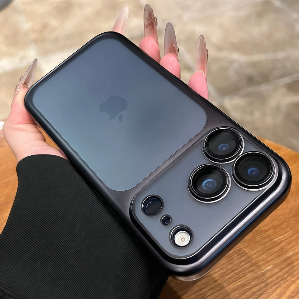 Official Ultra-thin Phone Case for iPhone 17 Air 16E 14 15 16 13 Pro Max Plus 16Pro 17Pro Max Matte Shockproof Protector Cover