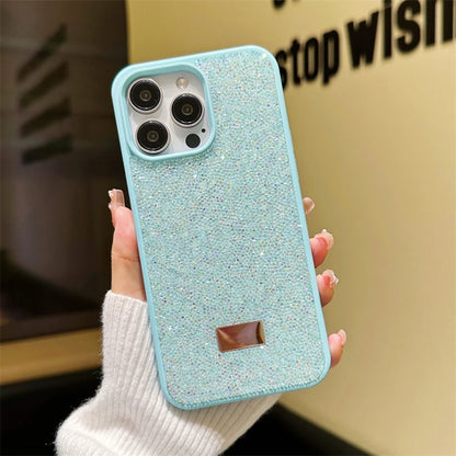 Luxury Shiny Diamond Phone Case For iPhone 17 16 15 14 Pro Max Plus 17Air 16E 13 12 11 Star Diamond Soft Rubber Protective Cover