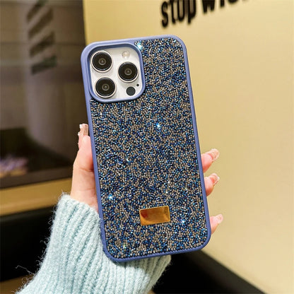 Luxury Shiny Diamond Phone Case For iPhone 17 16 15 14 Pro Max Plus 17Air 16E 13 12 11 Star Diamond Soft Rubber Protective Cover