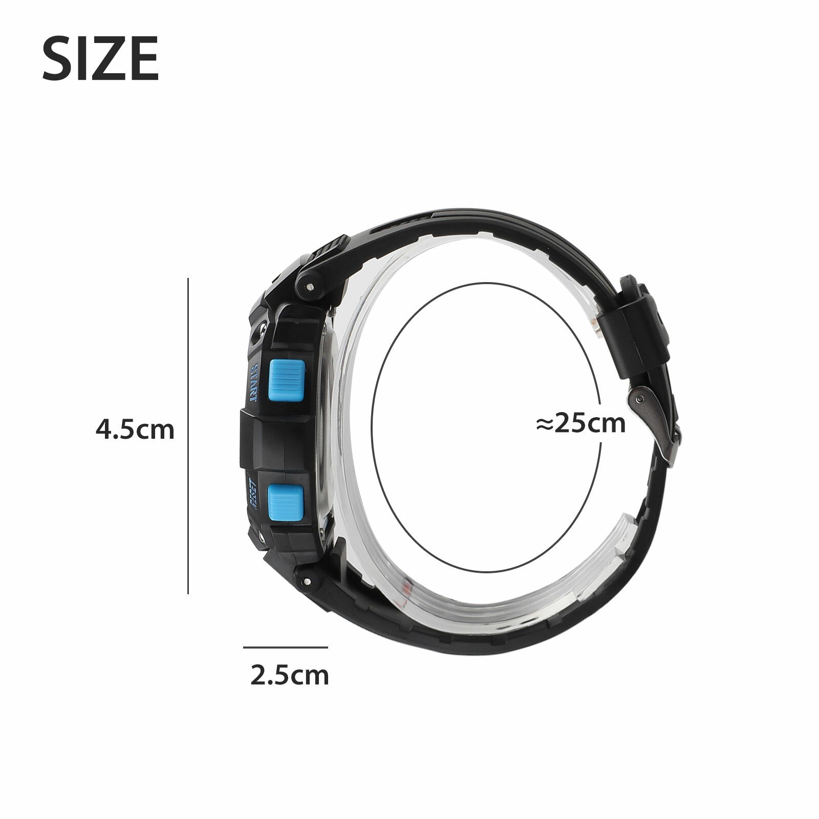 Kids LED Digital Electronic Watch Waterproof Children Boy Girl Sports Wristwatch