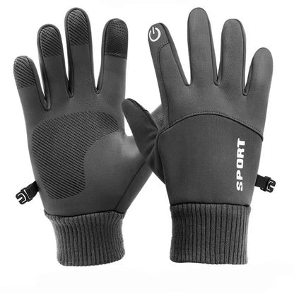 Winter Waterproof Men'S Gloves Touchscreen Windproof Sports Fishing Driving Motorcycle Ski Non-Slip Warm Cycling Women Gloves