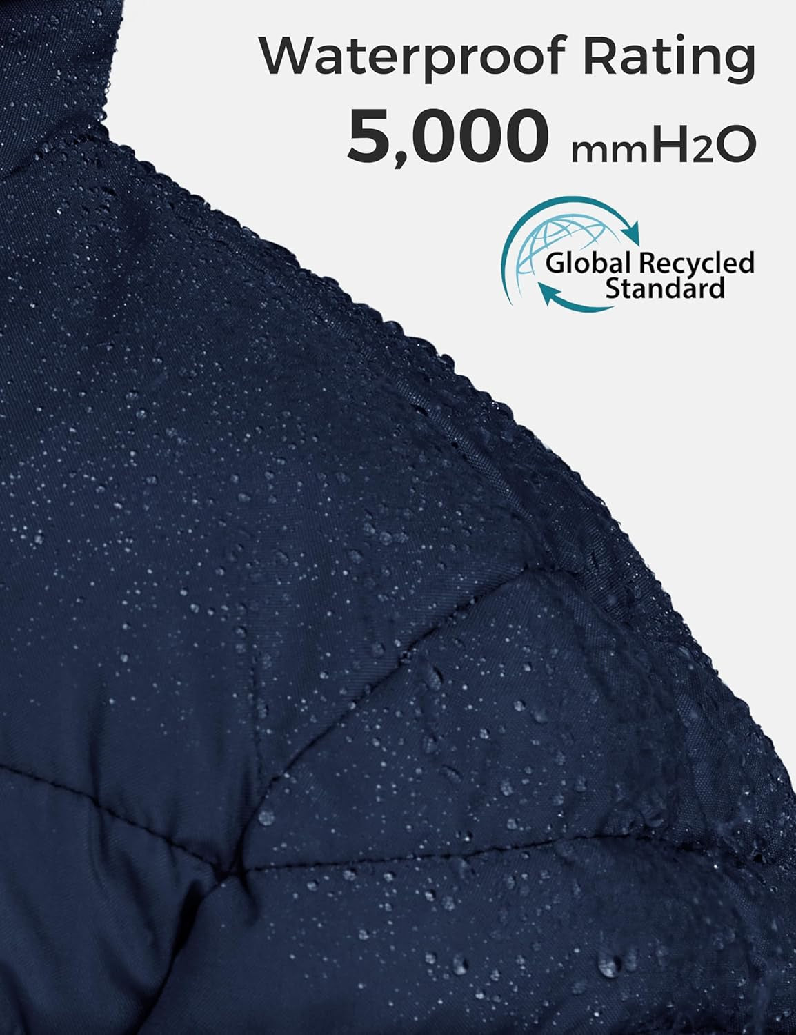 Girls' Waterproof Long Winter Coat Parka Puffer Jacket