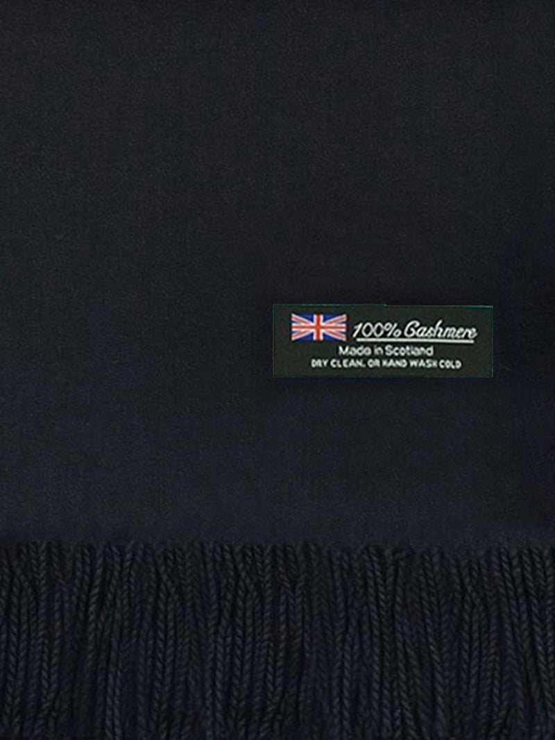 Mens Womens Oversize 100% Cashmere Scotland Wool Blanket Shawl Wrap Solid Scarf