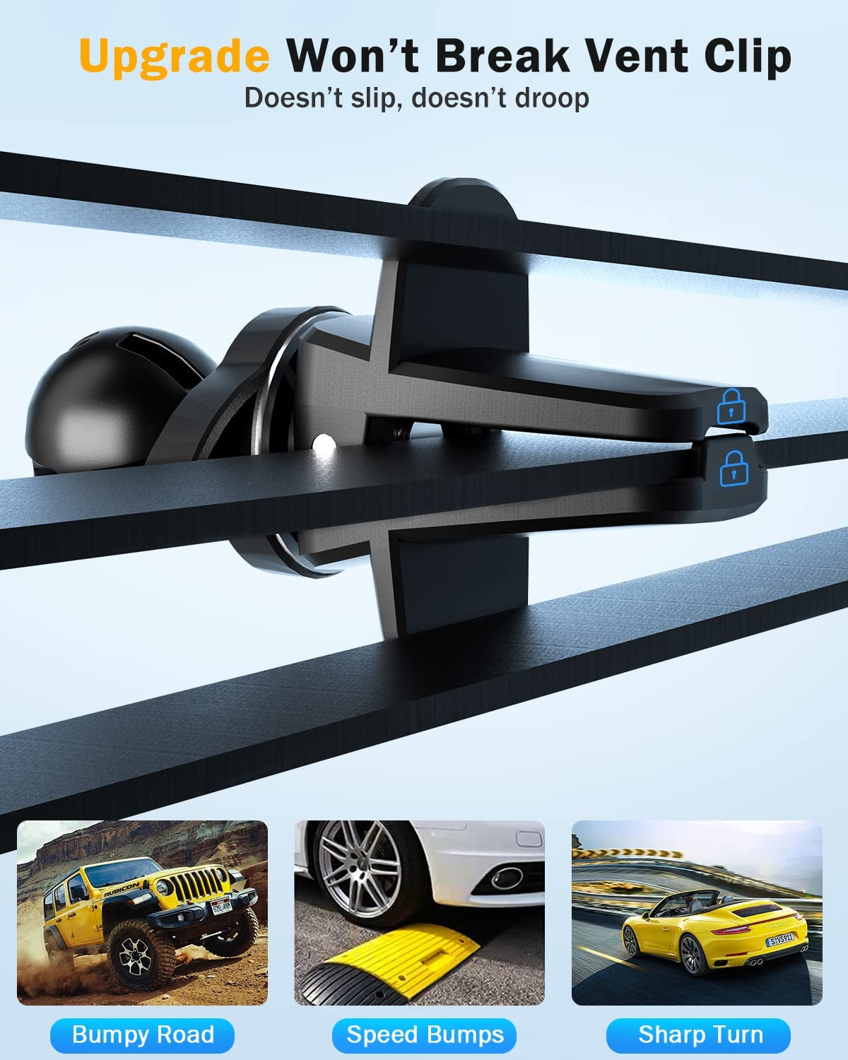 Soporte Para Telefono Con Parabrisas Para Automovil Succion Grado Militar Nueva