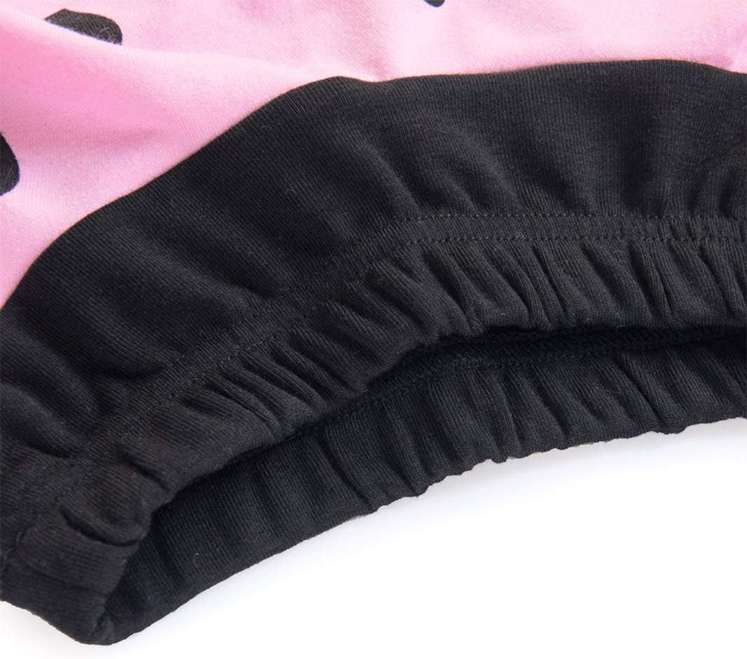 Toddler Girls' Long Sleeve Heart Print Hoodie and Leggings Set