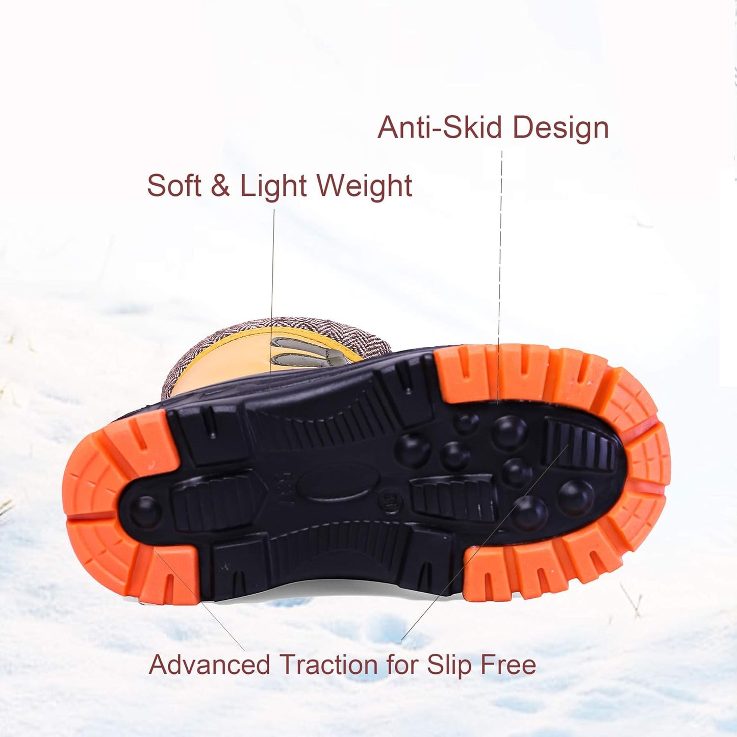 Nova Mountain Waterproof Winter Boots for Boys and Girls