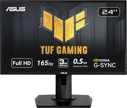 VG248QG 24-Inch G-SYNC Gaming Monitor, 165Hz, 1080P, 0.5ms Response Time, Eye Care Technology, DP, HDMI, DVI, Black