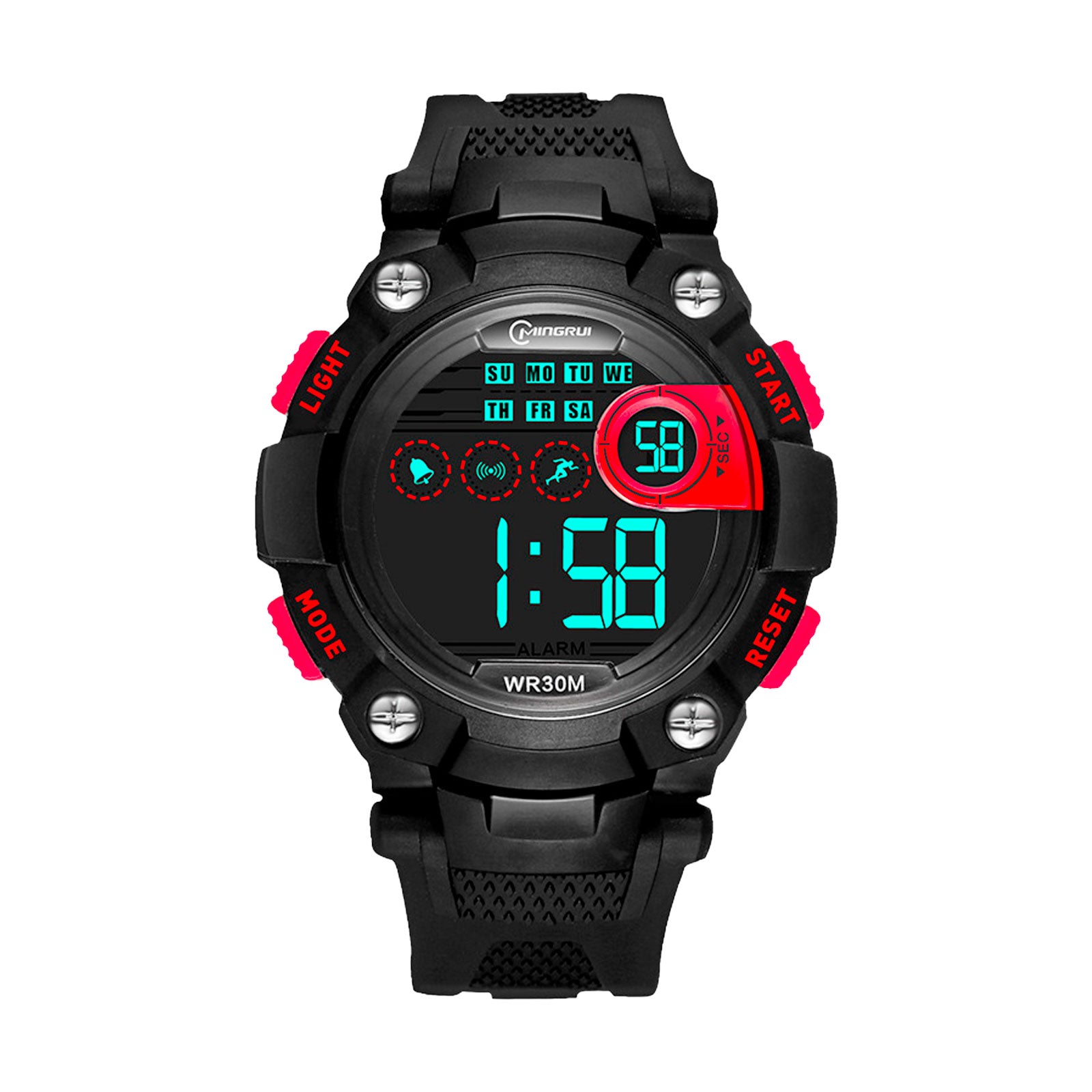 Kids LED Digital Electronic Watch Waterproof Children Boy Girl Sports Wristwatch