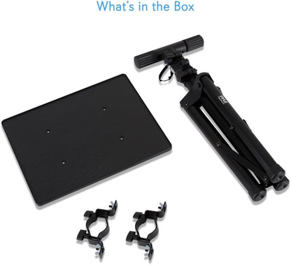 -PRO Universal Laptop Projector Tripod Stand - Computer, Book, DJ Equipment Hold