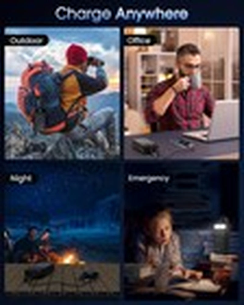 Portable Charger 60000Mah Power Bank - 22.5W Fast Charging External Battery P...