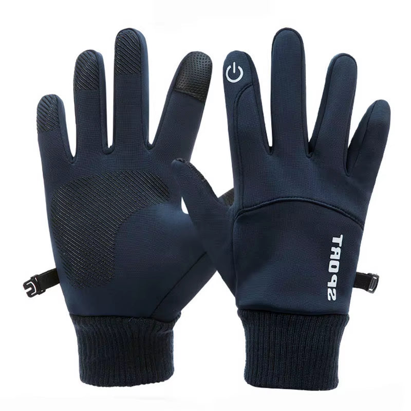 Winter Waterproof Men'S Gloves Touchscreen Windproof Sports Fishing Driving Motorcycle Ski Non-Slip Warm Cycling Women Gloves